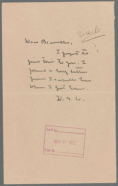 image of handwritten Cather letter